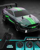 RTR MUSTANG 2.4G Drift Car 1:14 4WD Electric Remote Control Cars High Speed Racing Car RC Racing Car Toys for Children