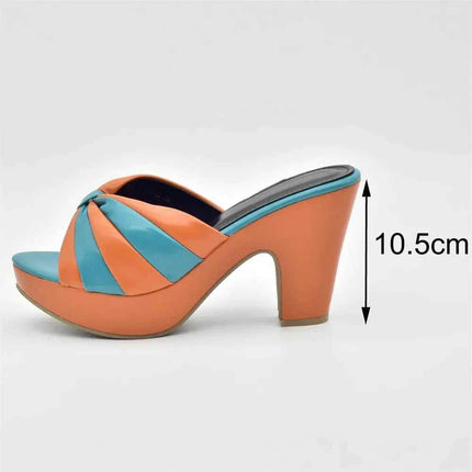 Nuovo arrivo Set di scarpe e borse per donna 2025 Scarpe e borse africane Set coordinato Scarpe da sposa Décolleté con zeppa da sposa per donna