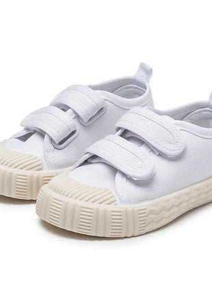 Toddler Shoes for Girls Boys Canvas Shoes with Soft Sole Non-Slip Letters Children Casual Shoes Kids Tenis Breathable Versatile Sneakers