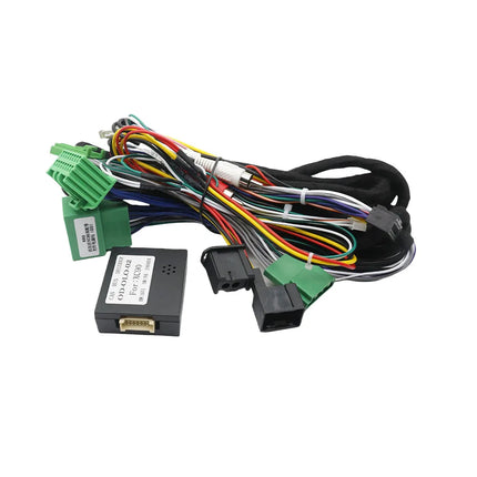 2 Din Canbus Box Decoder Da 10.1 Pollici per Volvo XC90 2003-2014 Cruscotto Cavo di Navigazione Telaio Auto Fascia Adattatore Pannello Kit