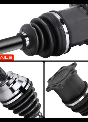 Frankberg 1x Albero di Trasmissione Anteriore Sinistro per VW Golf Passat Touran Audi A3 Skoda Octavia Seat 1K0407271FB 1K0407761JX