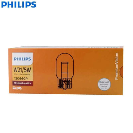 Philips W21/5W T20 7443 Vision Auto Turn Signal Lamps Original Stop Light Rear Light Standard DRL Bulbs 12066CP Wholesale 10pcs