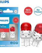 Philips Ultinon Pro6000 LED W21/5W 7443 T20 Two Contacts Red White Amber Car Turn Signal Stop Lamps No Flash Flicker Error Free