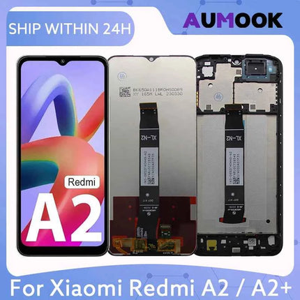 6.52 "IPS Display LCD Per Xiaomi Redmi A2 A2 + A2 Plus Touch Screen Digitizer Assembly 23028RN4DG 23028RNCAG Parti di Ricambio