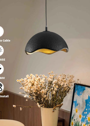 Lampadario Giapponese Wabi Sabi a Nido d'Uccello, Decorazione per Casa, Lampada a Sospensione per Sala da Pranzo, Bar, Caffè, Camera da Letto, Lampada Sospesa per Bambini