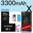 PINZHENG Real High Capacity Battery For iPhone 8 Plus SE 5S 6 6S 7 X Xr Xs Max Phone Replacement Batteries Warranty One Year