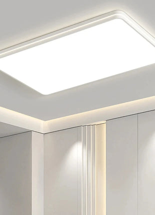 Lampade da soffitto per interni nordici Decorazione moderna del soggiorno della casa Apparecchio di controllo remoto Lampadario da studio quadrato per camera da letto per bambini