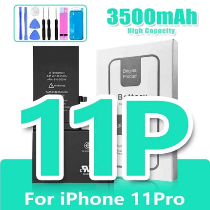 XDOU 2026 NEW Battery For iPhone 7 8 6S 6 Plus X XR 11 11Pro Xs Max High Capacity Phone Bateria + Free Tools