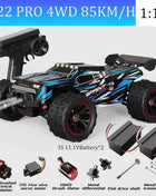 SCY9522PRO Super Brushless Motor Remote Control Car 85 km/h or 50 km/h High-Speed 4WD 1:16 Scale Model Racing Car Boy Toy Gift