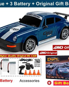 New 4WD Remote Control Drift Car Full Size 1:24 Mini Remote Control Racing Car Model 2.4G Radio High Speed RC Car Boy Toy Gift