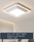 Lampada da soffitto moderna e creativa a LED con attenuazione remota Luci del soggiorno Camera da letto Studio Illuminazione Lustre Decorazioni per la casa Apparecchi per bambini