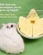 Hamster cheese teeth-grinding snacks, freeze-dried cheese, edible golden hamster food, nutrition supplement for weight gain, cal