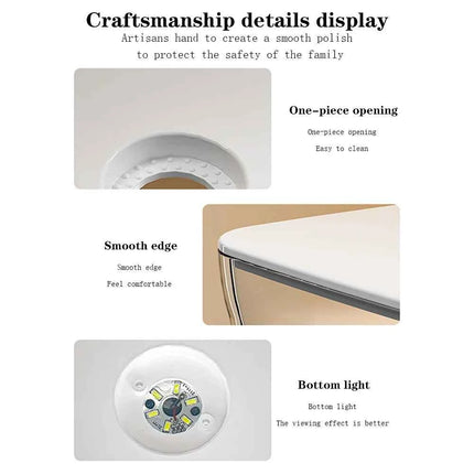 Small Acrylic Aquarium Fish Tank Starter Kit with LED Light Desktop Ecosystem for Fish Keeping Home Office Decoration Clear