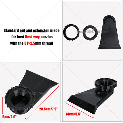Fontana per Piscina, Ugello a Installazione Diretta Compatibile con Piscine Bestway/Intex, Accessori Estivi per Piscine all'Aperto