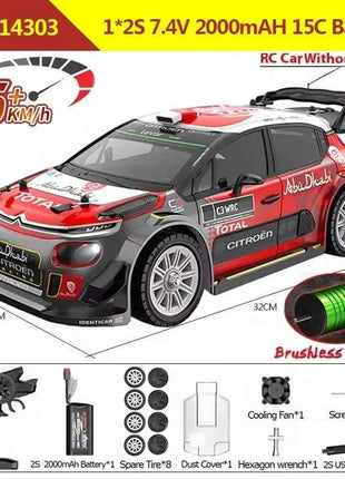 Hyper Go MJX 14303 14302 14301 1/14 4WD RC Car 65km/h Brushless 2.4G Remote Control Car Off-road High Speed RC Cars Truck Toy