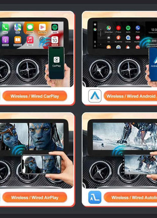 1920*720 Touch Screen Car Multimedia Display For Benz A B CLA GLA W176 W463 W246 2013-2015 NTG4.5 Wireless Carplay Android Auto