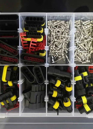 Waterproof Connectors Kit Automotive Wire Quick Connector Electrical In Car Wiring Auto Seal Socket 1 2 3 4 5 6 Pin Plug Kit Way