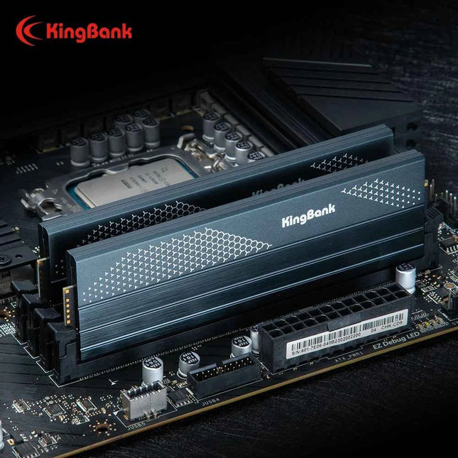 KingBank DDR5 Black SOARBLADE KFXB SERIES Memory 48GB (24GBx2) Set 8000 8400 MHz CL38 Dual Channel Kit High-Speed Computer RAM