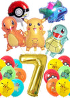 number balloon 7 / 12 pollici
