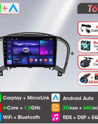 Srnubi Car Radio for Nissan Juke YF15 2010 - 2014 Carplay 4G Multimedia Video Player Navigation GPS WIFI Android Auto Autoradio