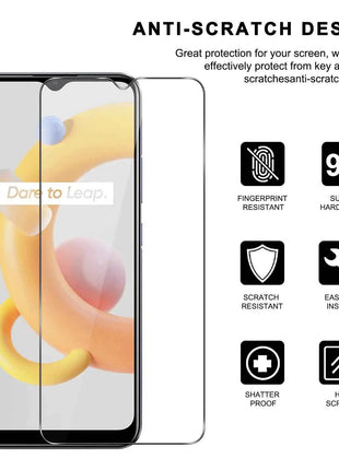Screen Protector For OPPO Realme C11 2021 Tempered Glass High Aluminum 9H HD Clear Transparent Case Friendly