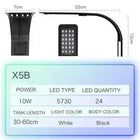 LED Aquarium Light Lighting plants Grow Light 5W/10W Aquatic Plant Lighting Waterproof Clip-on Lamp For Fish Tank