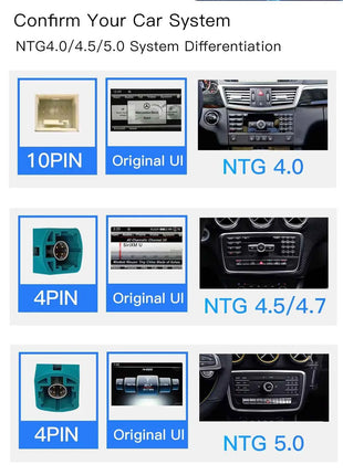 12.3"Android 14 Car Multimedia For MercedesBenz W204 W205 2007-2018 Wireless Auto Radio Player Stereo Screen Head Unit Carplay