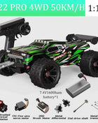SCY9522PRO Super Brushless Motor Remote Control Car 85 km/h or 50 km/h High-Speed 4WD 1:16 Scale Model Racing Car Boy Toy Gift