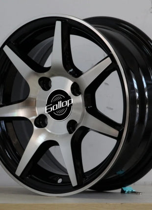 Cerchi in Lega di Alluminio Gallop 13~14 Pollici ET 20~35 per Auto Passeggeri, Aftermarket, con PCD 4x98 4x114.3 CB 67.1~73.1mm