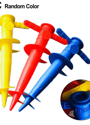 1PC Base per ombrellone regolabile in plastica Sun Beach Patio Strumenti di fissaggio a terra di sabbia Supporto di ancoraggio Spike Auger Keep Holder Accesso al giardino