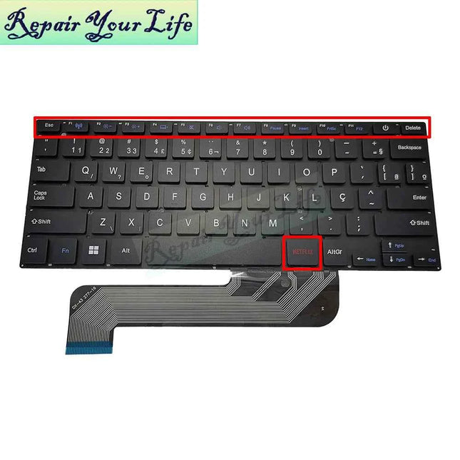 New BR-PT Brazil Laptop Keyboard For Compaq Presario 420 CQ25 Notebook Keyboards Brazilian Fit Portuguese MB27716023 YXT-NB93-64