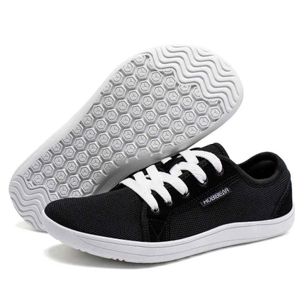 HOBIBEAR Unisex Wide Toe Barefoot Shoes for Men Women Outdoor Trail Running Minimalist Walking Shoes Lightweight and Breathable