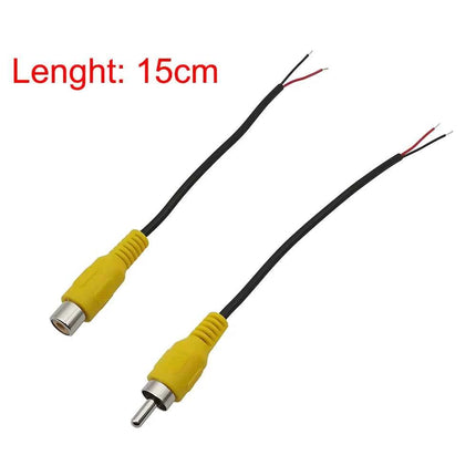 Cavo di prolunga Audio maschio femmina RCA cavo adattatore connettore Video AV Stereo