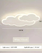 AuroraRealm Lampada da soffitto a LED per camera da letto per bambini Creativo Cloud bianco Ragazzo Ragazza Apparecchio da studio Lustro Decorazioni per la casa Luci del soggiorno