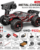 RC Car Brushless 4WD 9522PRO 85KM/H High Speed  Off-Road Drift Remote Control Car 1:16 Professional Racing Cars 9522 50KM/H