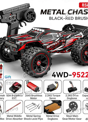 RC Car Brushless 4WD 9522PRO 85KM/H High Speed  Off-Road Drift Remote Control Car 1:16 Professional Racing Cars 9522 50KM/H
