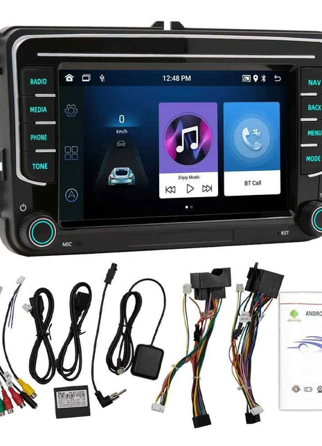 BQCC 7" Android 13 Octa Core Car Player Mirrorlink Carplay WIFI GRS For Volkswagen VW CC Passat B7 Polo Golf 5 6 Jetta mk5 mk6