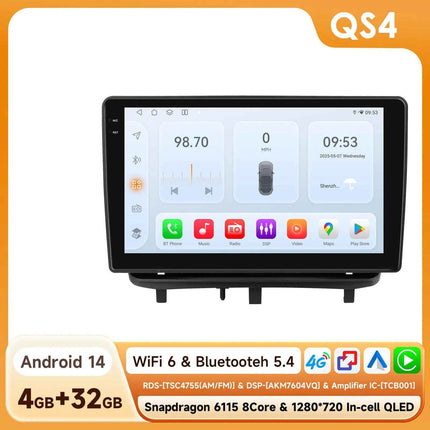 Hizpo Car Radio Multimedia Player For Opel Corsa D 2007-2012 Hatchback Van Wireless CarPlay Android 14 Auto Intelligent System