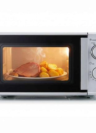 Forno a Microonde Compatto 20L - 5 Livelli di Potenza, Timer, Scongelamento