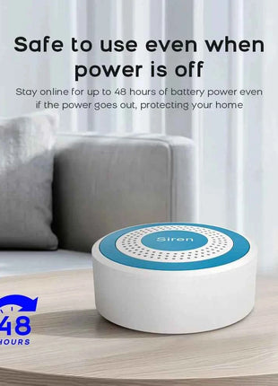PGST WiFi Alexa Tuya Smart Life Home Alarm Security System Kit Set Home Automation Alarm Security Protection Door Motion Sensor