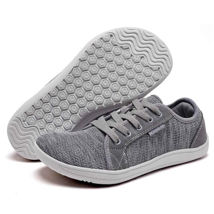 HOBIBEAR Unisex Wide Toe Barefoot Shoes for Men Women Outdoor Trail Running Minimalist Walking Shoes Lightweight and Breathable