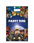 Set di Favori per Feste di Compleanno a Tema Roblox - Braccialetti Slap, Timbri e Adesivi per Bambini, Riempitivi per Sacchetti Regalo e Decorazioni per Feste