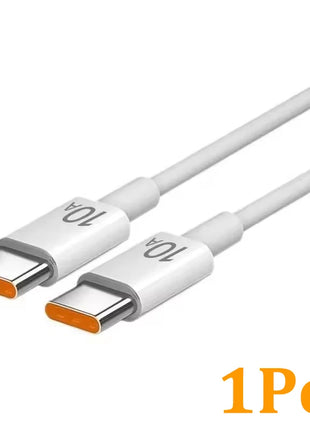 1/3 pezzi 10A cavo 120W ricarica super veloce da tipo C a tipo C cavo trasferimento dati ad alta velocità per iPhone Samsung Xiaomi cavo di ricarica
