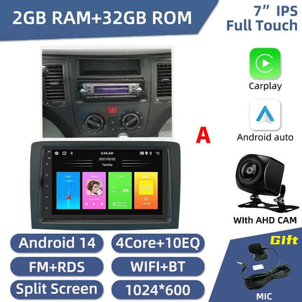Car Radio For Fiat Idea Lancia Musa 2003-2008 2 Din Android Multimedia Stereo Player Head Unit Autoradio GPS Navigation Carplay
