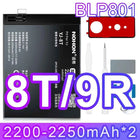 NOHON Replacement Battery for OnePlus 7T 8T 9RT 10T 12 11 9 8 7 6T 6 5T 5 7TPro Phone Batteries BLP801 BLP685 BLP745 BLP743