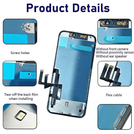 A2111 A2221 A2223 OLED Pantalla for iphone 11 LCD Display Touch Screen Digitizer Assembly for iPhone 11 LCD Screen Replacement