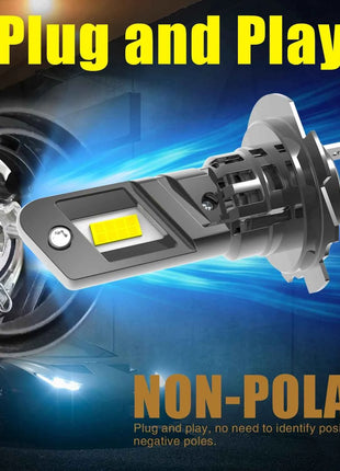 2pcs H7 PX26d Led Headlight Canbus Car Bulb Bright Moto Fog Light Auto Turbo Diode Lamp 12v 55w For Skoda Octavia 2 3 2006~2025