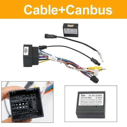Auto Radio Canbus Box Adattatore RP5-PA-001 Per CITROEN C4L C3-XR C5 Berlingo B9 C-QUATRE C4 Jumpy Peugeot Partner Cablaggio Ca