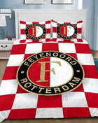 3D Print Hot Fc F-Feyenoords Bedding Set Bedroom Quilt Cover Set Single Double Size Duvet Cover Pillowcase for Adult Boys