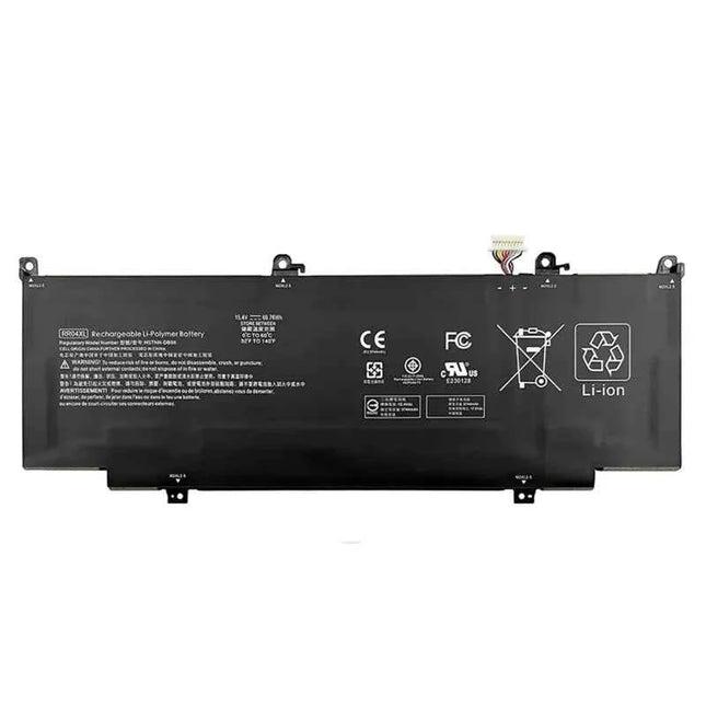 HD New Laptop Battery 15.4V 60.76Wh RR04XL for HP Specter x360 13-AW 13-aw0003nf Series L60373-005 HSTNN-OB1M
